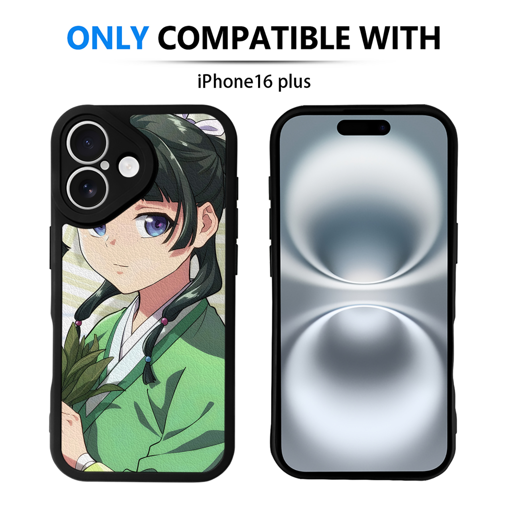 薬屋のひとりごと The Apothecary Diaries 【iPhone 16シリーズ対応】シリコンスマホケース（レザー調） 材質：シリコン